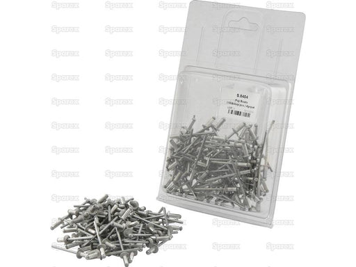 Rebites POP 4 x 10mm (100 un) Agripak (S.8404)