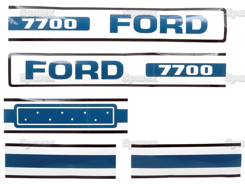 Kit Autocolantes - Ford / New Holland 7700 (S.8423)