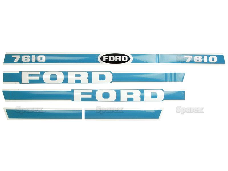 Kit Autocolantes - Ford / New Holland 7610 (S.8434)