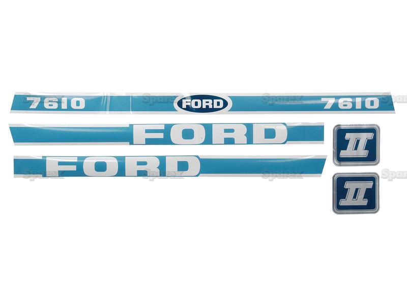 Kit Autocolantes - Ford / New Holland 7610 (S.8435)