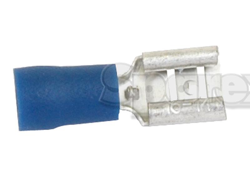 Terminal, Aperto Standard - Fêmea, 6.3mm, Azul (1.5 - 2.5mm) (S.8544)