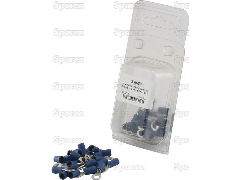 Terminal, Aperto Standard, 5.3mm, Azul (1.5 - 2.5mm) (Agripak 25 un) (S.8569)