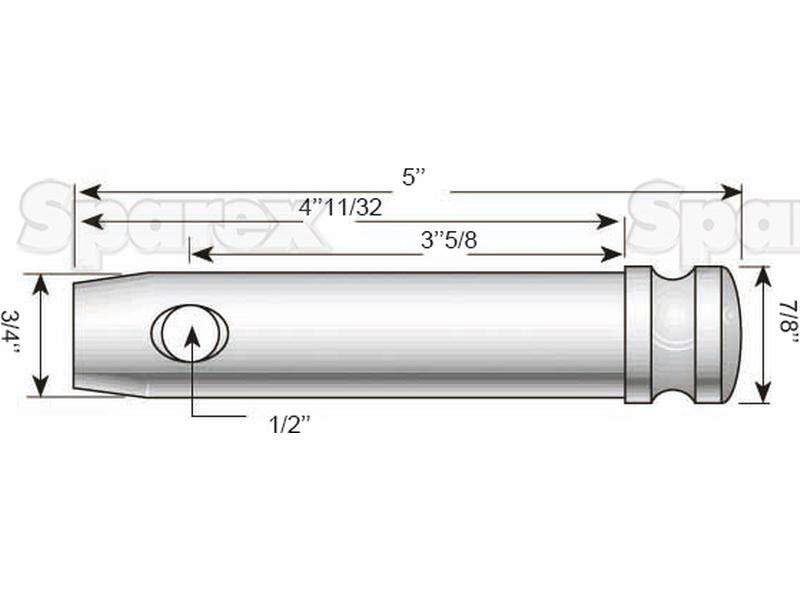 Cavilha 19x92mm Cat. 1 (S.900075)