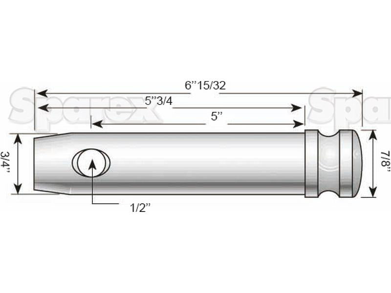 Cavilha 19x127mm Cat. 1 (S.900077)