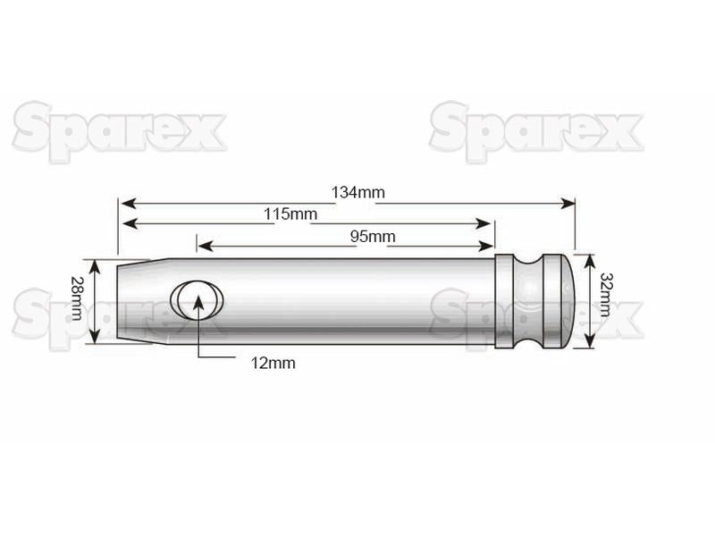 Cavilha 28x95mm (S.905033)