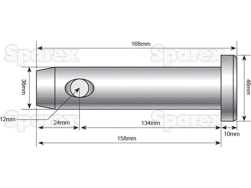 Cavilha 36x134mm (S.9168)