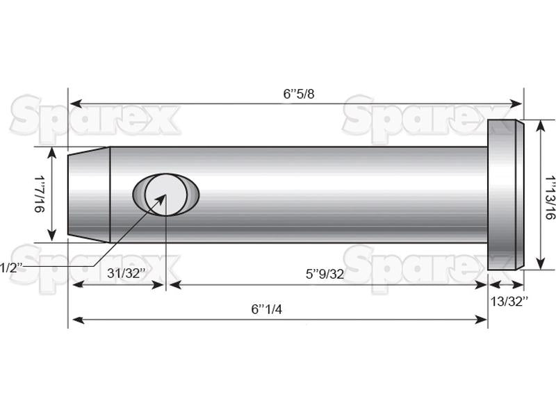 Cavilha 36x134mm (S.9168)